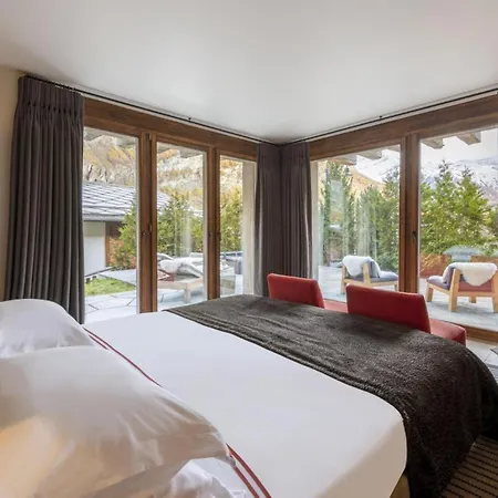 בקתה Vispastrasse Chalet צרמט