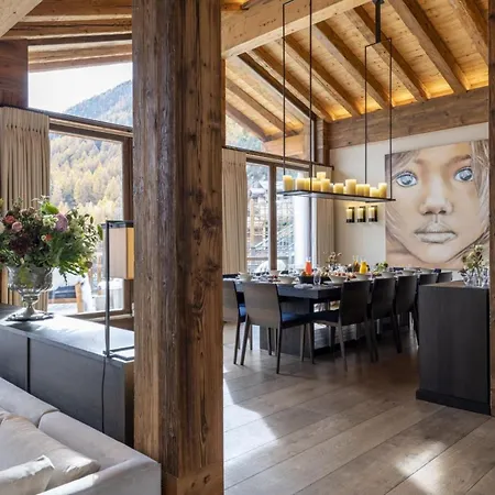 Vispastrasse Chalet בקתה